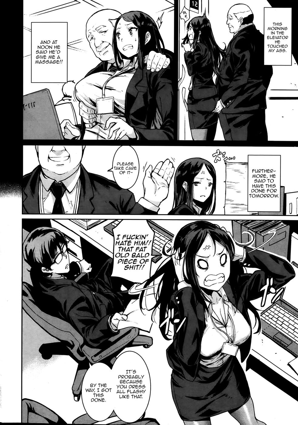 Hentai Manga Comic-Zangyou wa Nanno Aji ?-Read-2